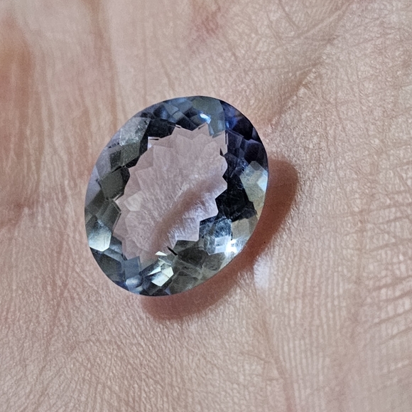 Pale Blue Oval Certified Pariba Tourmaline 9.80 Carats! 🩵 - Picture 2 of 5